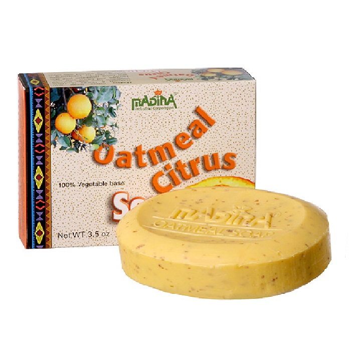 Oatmeal Citrus Soap 3.5oz - Pack of 6 pieces